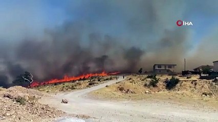 Çanakkale'deki orman yangını büyüyor: Yerleşim yerlerine yaklaştı