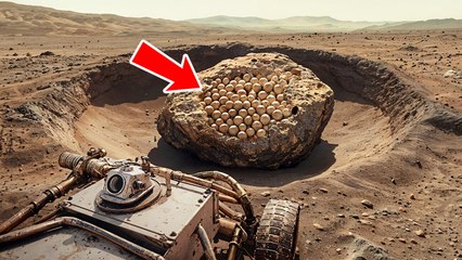La NASA a Découvert une Roche Bizarre sur Mars — et Elle a L’air Vivante
