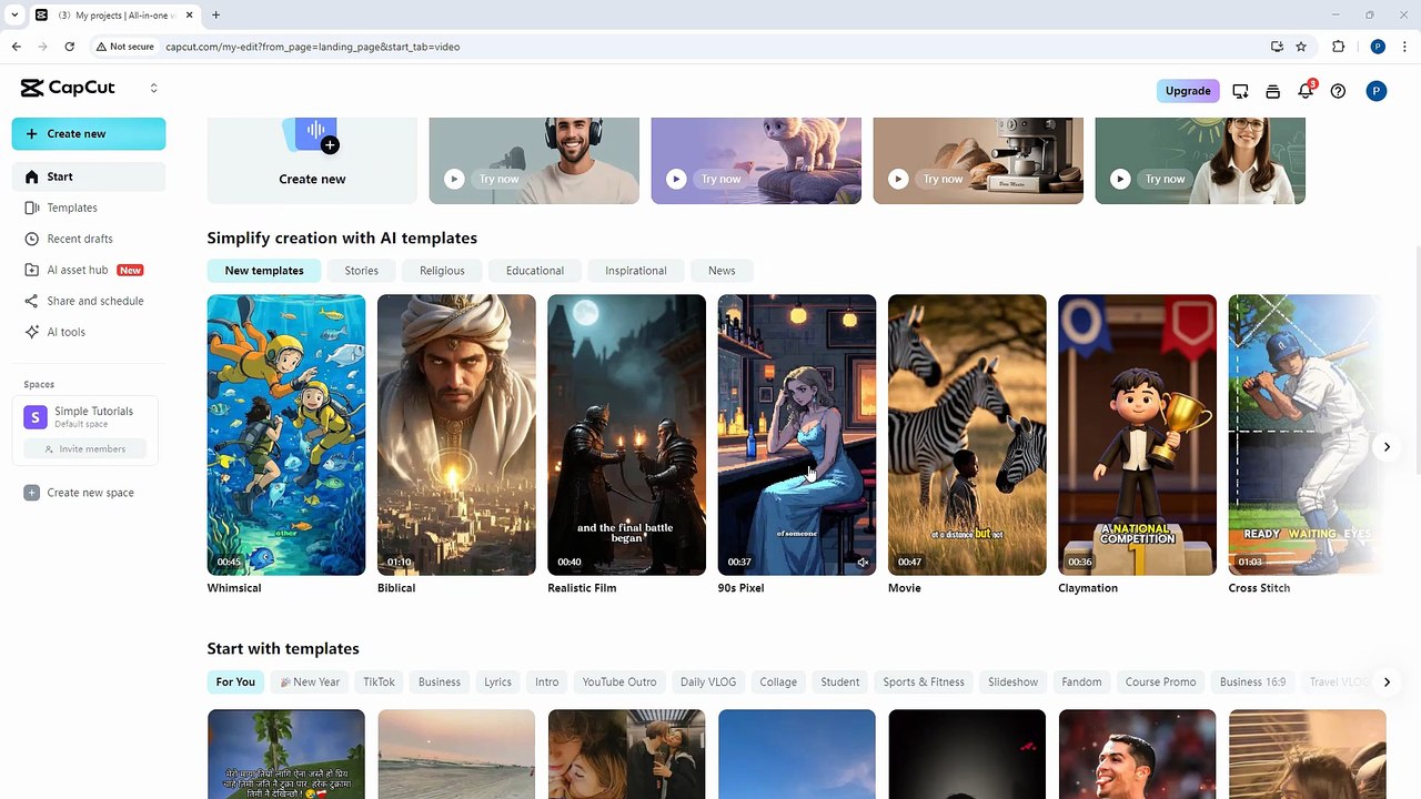 Capcut Web Editor 2 Capcut Interface