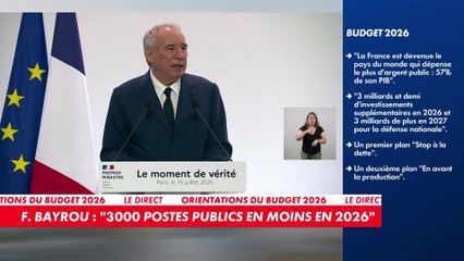 François Bayrou : «La santé ne peut pas être seulement un marché»