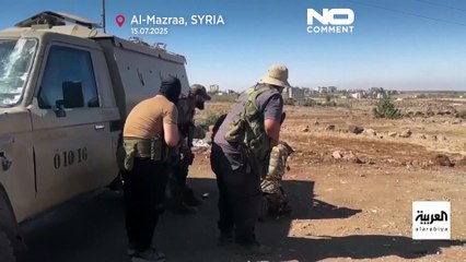 Dziesiątki zabitych w wyniku przemocy i nalotu w południowej Syrii