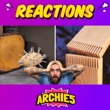Wood + Tools = Pure Satisfaction 🔧🧠 The Dudes REACT to 5-Minute Crafts Wood Working