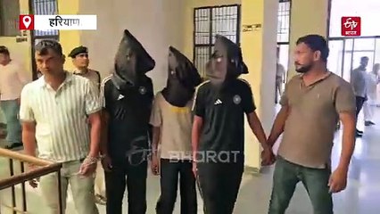 पलवल में ब्लाइंड लूट गैंग का पर्दाफाश, 4 गिरफ्तार, नकाबपोश बदमाश हथियार के बल पर करते थे लूट