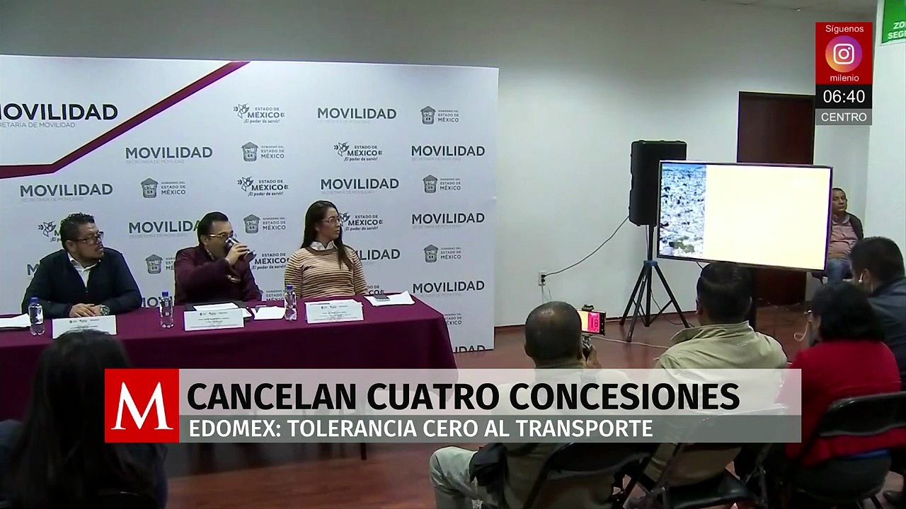 Retiran cuatro concesiones de transporte público en Edomex por siniestros viales