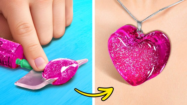 CRÉATIONS AVEC RÉSINE ÉPOXY & STYLO 3D | Idées DIY Cool à Découvrir ! Bijoux Abordables par 123 GO!