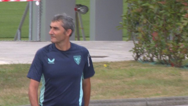 Entrenamiento del Athletic Club en Lezama, con el regreso de Nico Williams