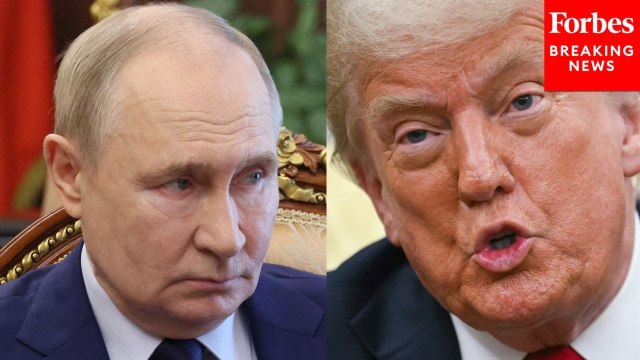 'I'm Not Happy': Donald Trump Slams Russian Attacks On Ukraine, Threatens Tariffs