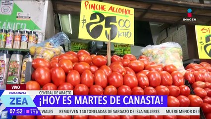 Así el precio del jitomate en la Central de Abasto de la CDMX