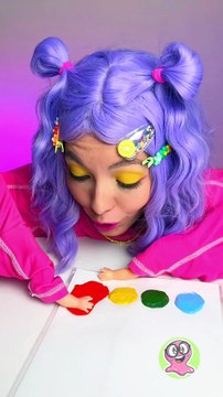 Aventures de peinture magiques avec un lapin ! ✨🐰🎨 #diykids #imaginativeplay