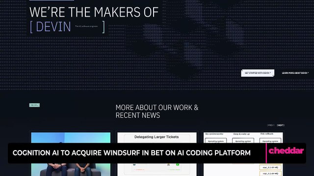 Cognition AI to Acquire Windsurf in Bet on A.I. Coding Platform