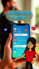 Choose Real Connections: Beyond Virtual Likes