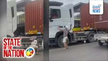 Babaeng angkas na pumailalim sa 10-wheeler sa Mandaue City, Cebu, nasawi | SONA