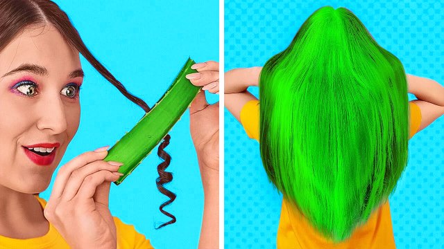 CHEVEUX COURTS VS LONGS VS TRÈS LONGS || Idées Cool Et Simples Pour Filles par 123 GO! SCHOOL