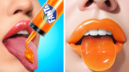 LES ASTUCES LES PLUS BIZARRES POUR CACHER DE LA NOURRITURE ET DU MAQUILLAGE À L'ÉCOLE par 123! GO