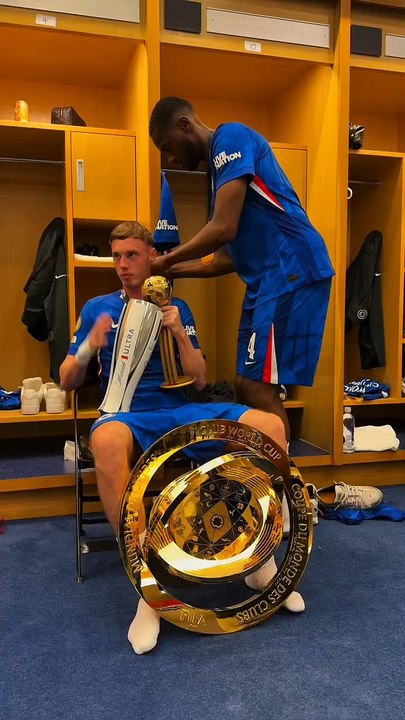Moment Cole Palmer selebrasi piala CWC Club Word Cup