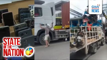 State of the Nation: (Part 1) Pumailalim sa truck; Nangha-harass para makasingil; Atbp.