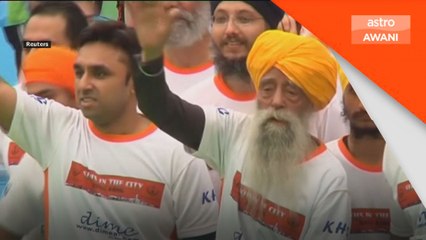 Pelari maraton tertua maut kemalangan jalan raya