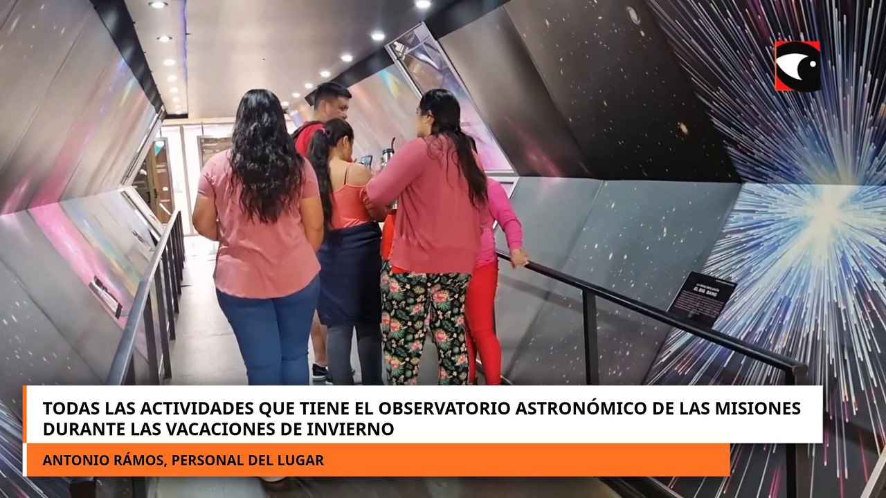 Todas las actividades que tiene el Observatorio Astronómico de las Misiones durante las vacaciones de invierno