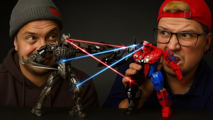 🤖💥 Evil Transformer vs. Venom Spider-Man: The Most EPIC LEGO Battle of the CENTURY!! 😱🕷️