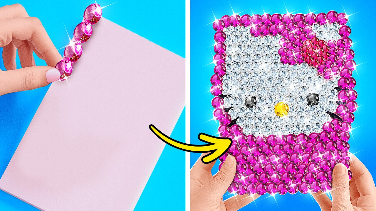 COMMENT FABRIQUER DES JOUETS & ÉTUIS DE PORTABLE VIRAUX ! Créations Faciles & Gadgets DIY par 123GO!