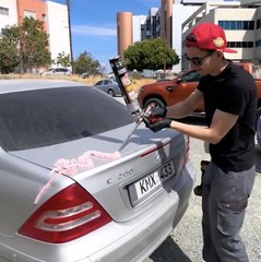 He Turned His Boring Car Into a Supercar… Using Foam?! 😱🚗✨