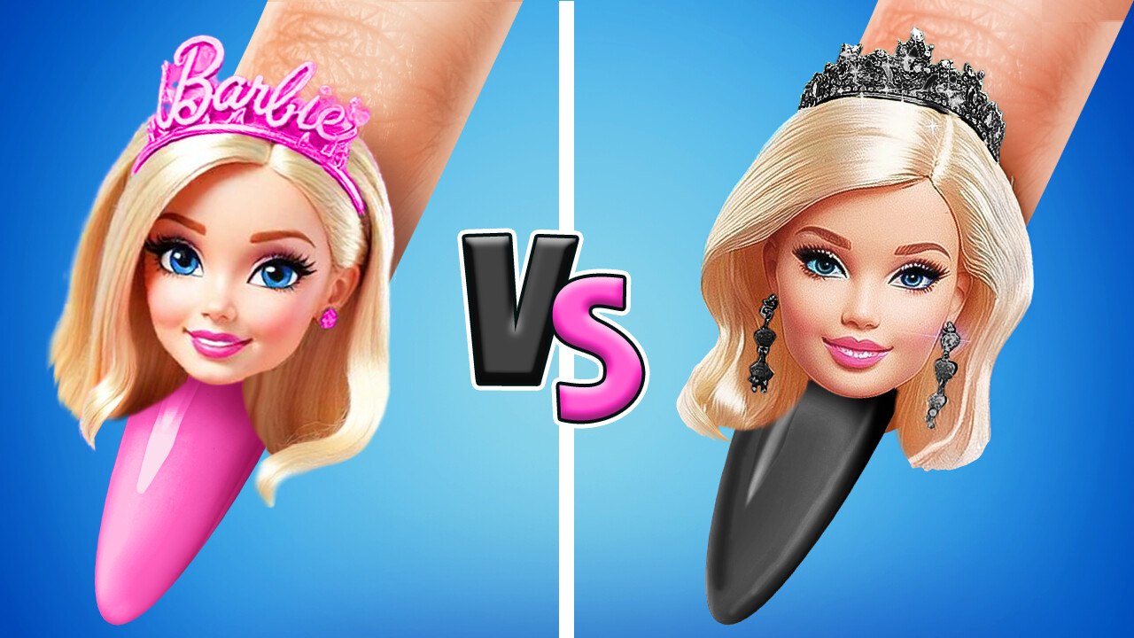 CÔTÉ SOMBRE VS CLAIR DE MON STYLE ! 😇 Barbie vs Bratz 😈 Incroyable Rénovation de Chambre par 123 GO!