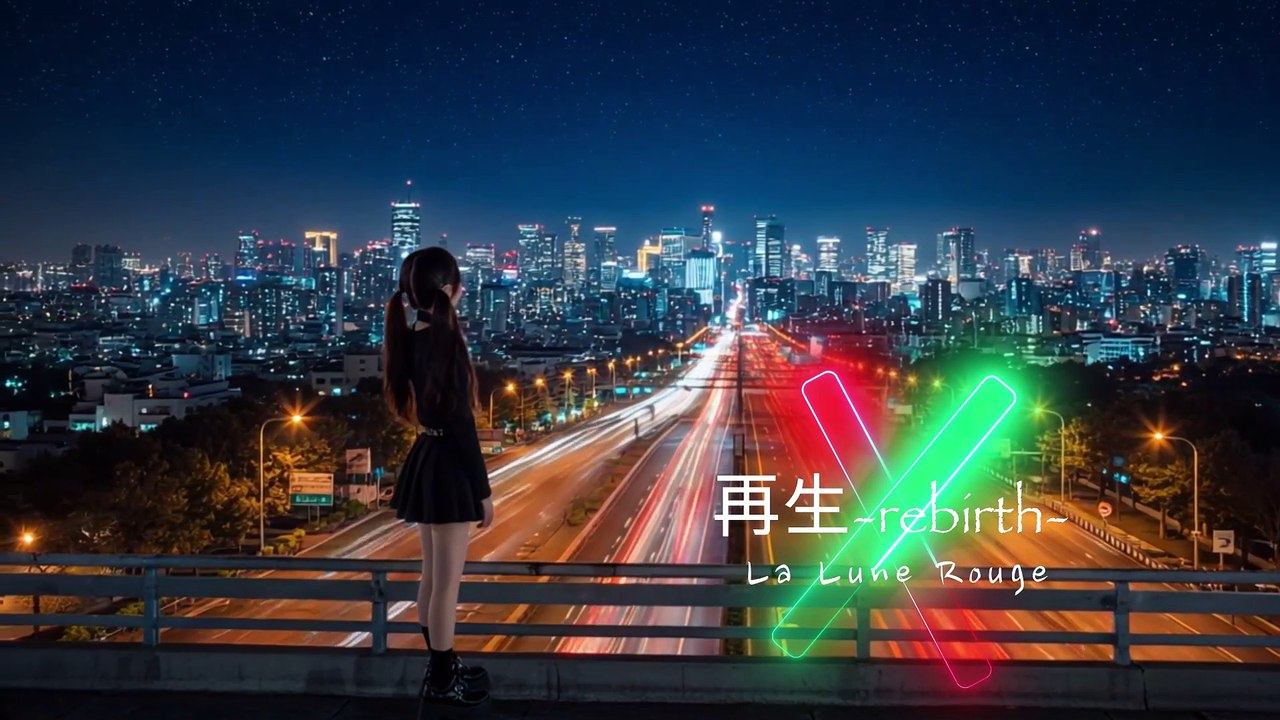 夢薇 / La Lune Rouge 「再生-rebirth-」 MUSIC VIDEO 【AIアイドル】