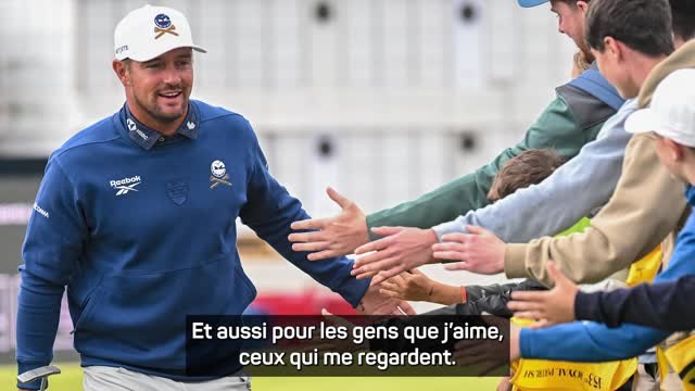 The Open - Bryson DeChambeau ne ressent pas de pression supplémentaire pour sa place en Ryder Cup