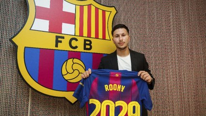 Roony Bardghji, el 'Messi sueco', se une oficialmente al Barcelona tras dejar al Copenhague