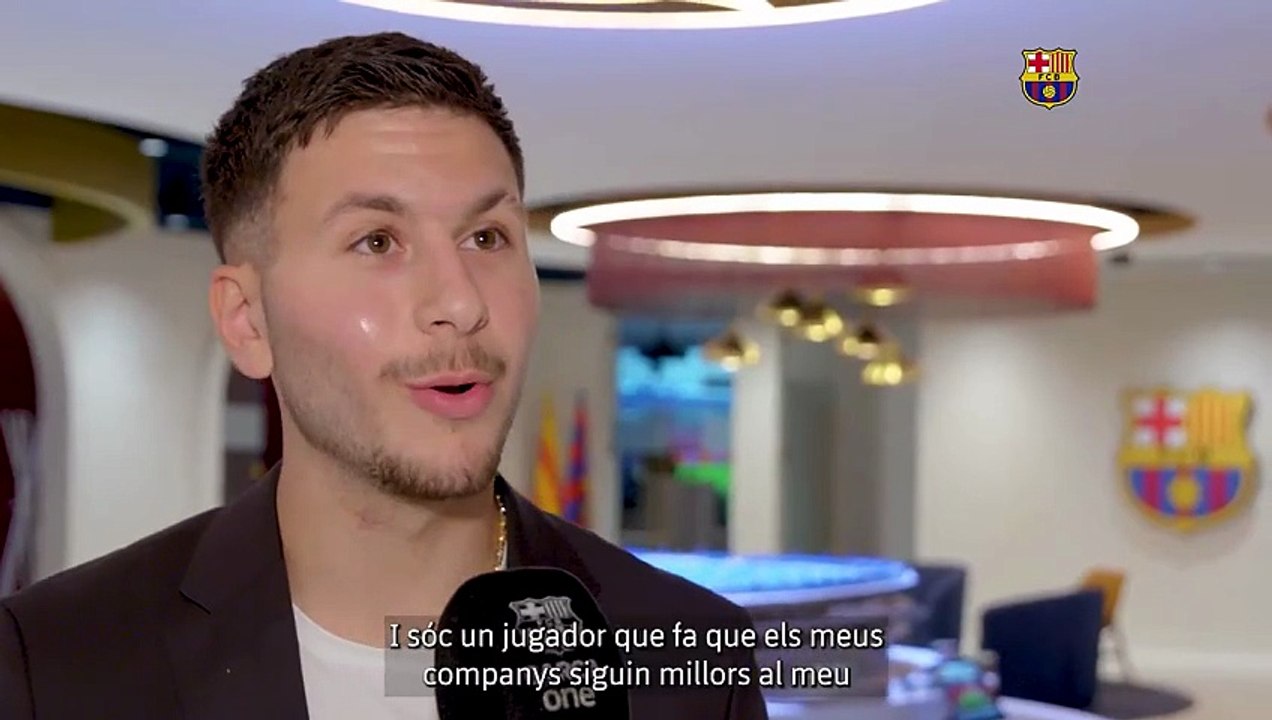 El último fichaje del Barça promete grandes alegrías: "Hago mejores a mis compañeros"