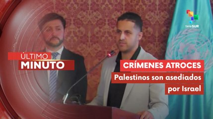 Médico denunció las atrocidades de Israel en la Franja de Gaza
