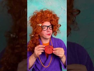 Giant Cardboard Fruit Eating Challenge 😲