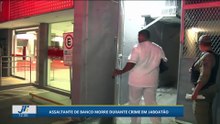 Assaltante de banco morre durante crime em Jaboatão