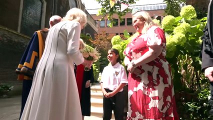 Queen recognised for her service