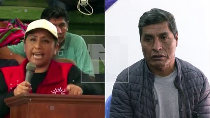 ‘Evistas’ señalan que declaraciones de Ruth Nina son a título personal