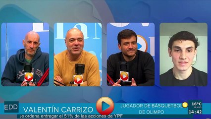 Diario Deportivo - Valentín Carrizo - 15 julio