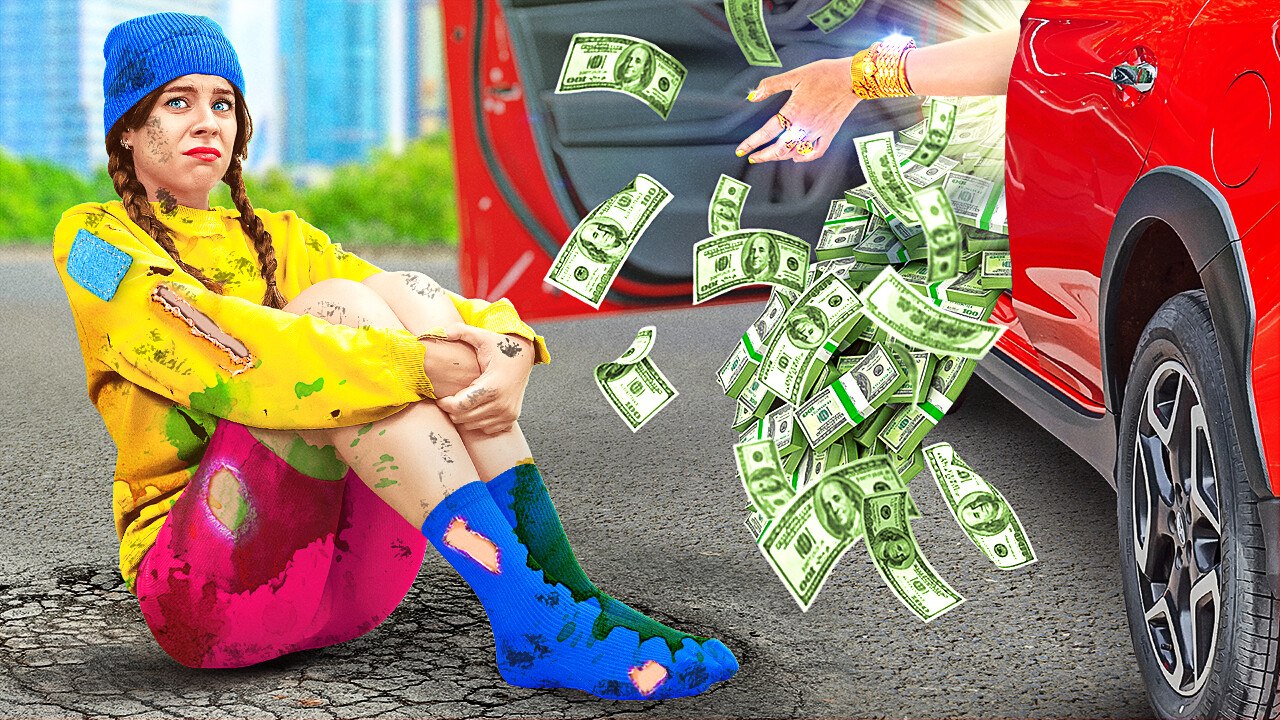 I Was Adopted by Millionaires! Cool Life of Poor Girl in Rich Family by 123 GO!