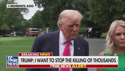 Trump Deflects on Epstein Question