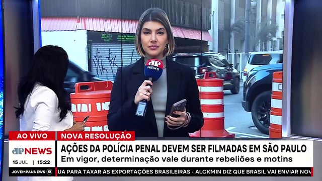 Ações da Polícia Penal serão filmadas em São Paulo | TEMPO REAL