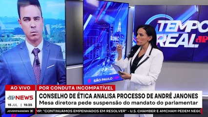 Relator vota para suspensão de Janones | TEMPO REAL