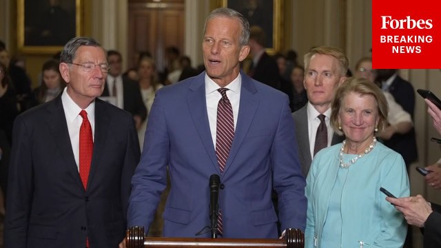 John Thune And Senate Republican Leaders Promote Rescission Package To Cut Spending