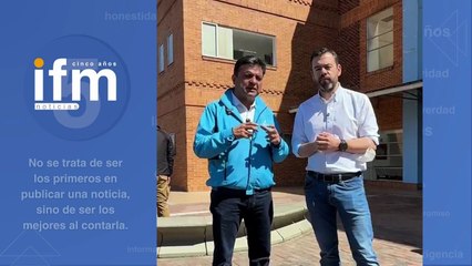 El alcalde Carlos Fernando Galán y el secretario de Salud, Gerson Bermont anunciaron que se levantó la alerta hospitalaria pediátrica