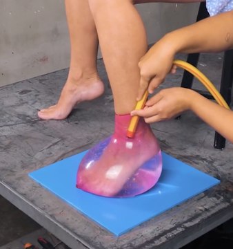 No More Foot Pain! This DIY Shoes That Fits All Size 👟🧘‍♂️
