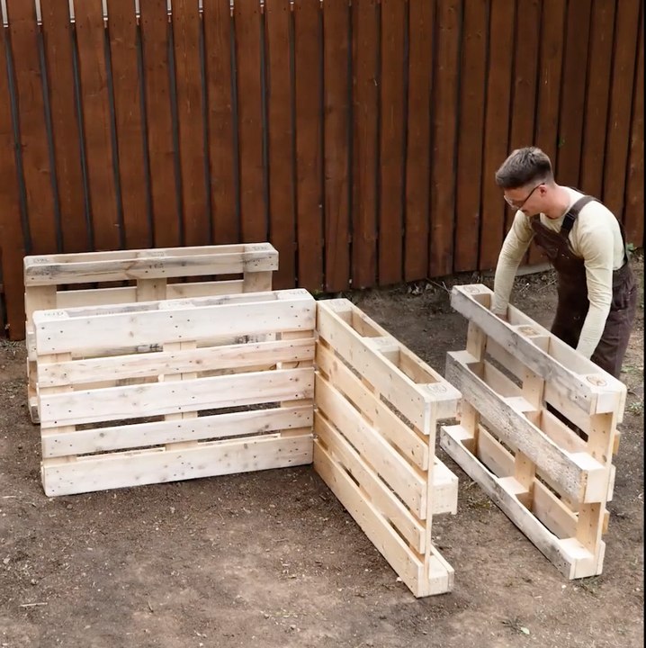 Transforming Old Pallets into Outdoor Magic