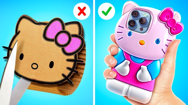 CRÉATIONS EN CARTON FACILES 📦✂️ Fournitures scolaires géniales et idées DIY cool par 123 GO! Genius