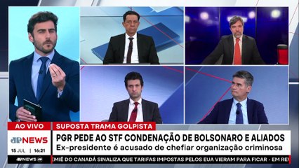 Ghani e Piperno discordam sobre desdobramentos do suposto golpe e denúncia contra Bolsonaro
