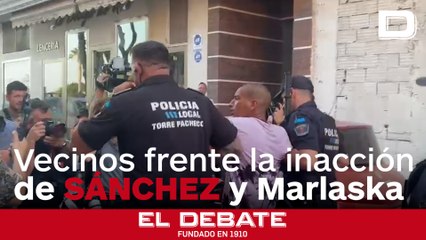 Vecinos de Torre Pacheco claman frente la inacción de Sánchez y Marlaska: «No podemos más; hay que arreglar esto»