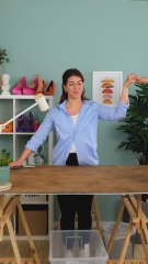 Beautiful DIY glass heels made from epoxy! 👠