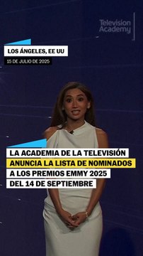 La Academia de la Televisión anuncia las nominaciones a los premios Emmy 2025