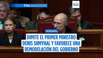 Dimite el primer ministro ucraniano Denís Shmihal abriendo la puerta a una remodelación del Gobierno
